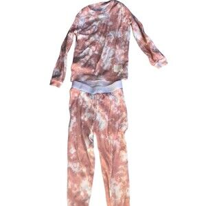 Vaenait Baby Girls 100% Cotton Snug Fit Cute Pink Marble Pajamas Set Size 2T